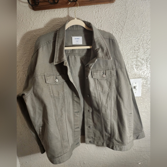 Goodfellow & Co Other - Old Navy Gray Green Lightweight Shirt Jacket